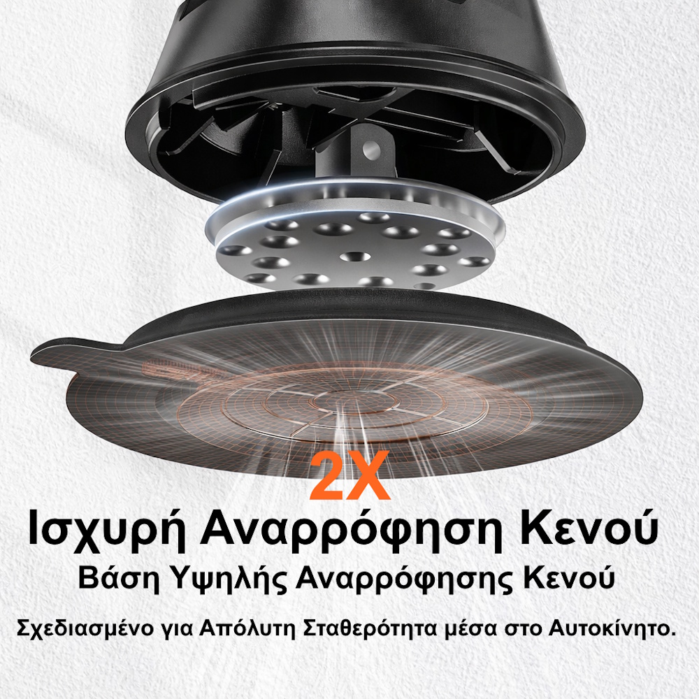 Μαγνητική βάση κινητού για αυτοκίνητο με βεντούζα