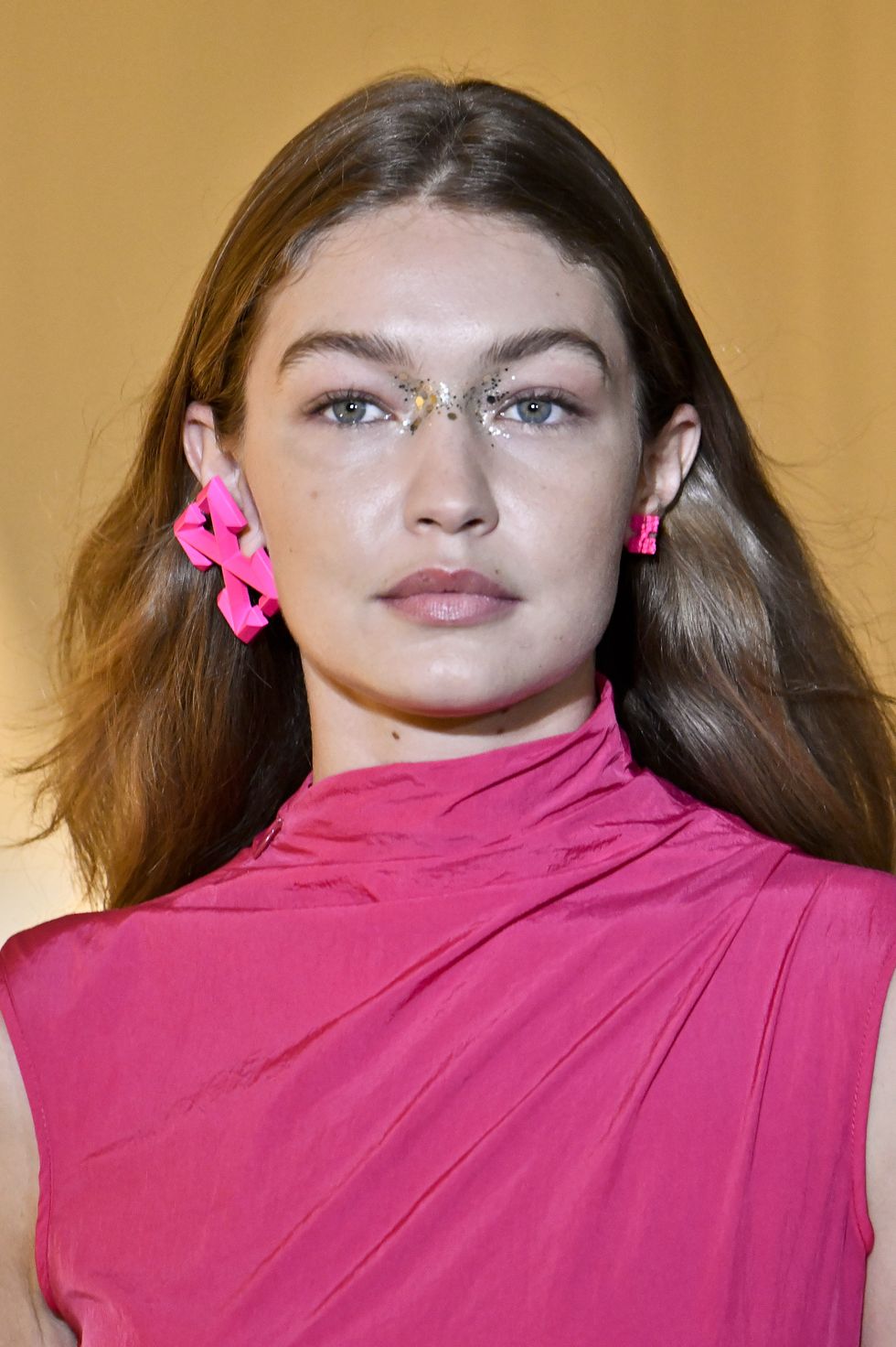 Gigi Hadid Any glitter goes