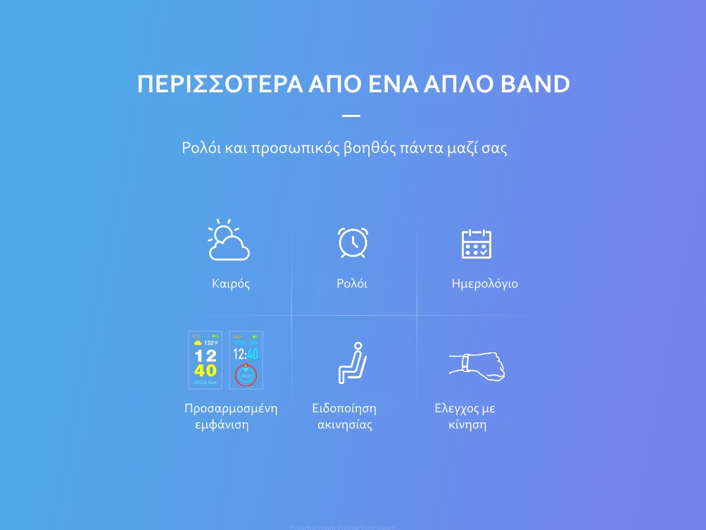 Fitness Tracker με μετρητή καρδιακών παλμών και θερμιδομετρητή