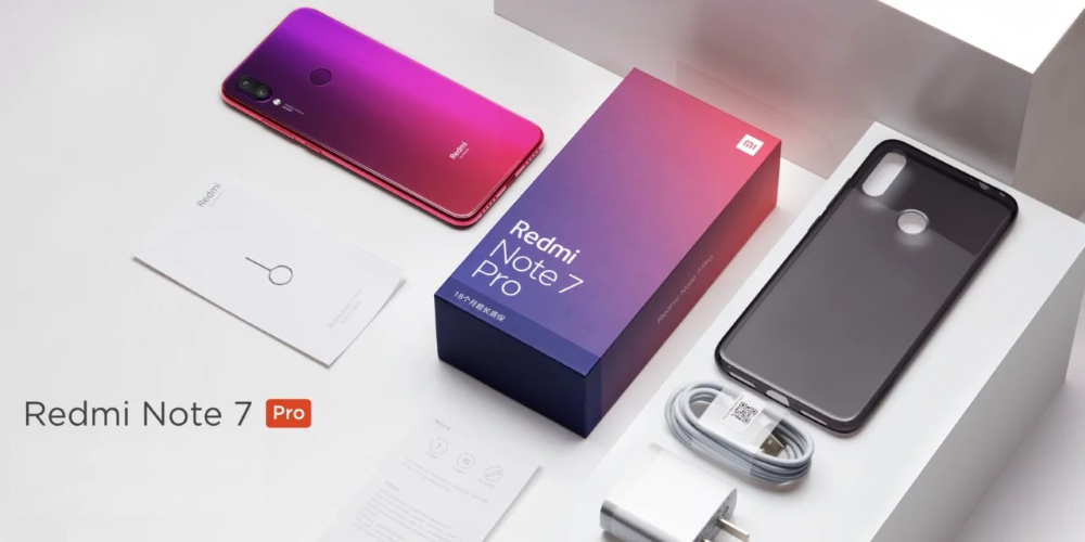 Xiaomi Redmi Note 7 Περιεχόμενα Πακέτου Xiaomi Redmi Note 7 Package Contents