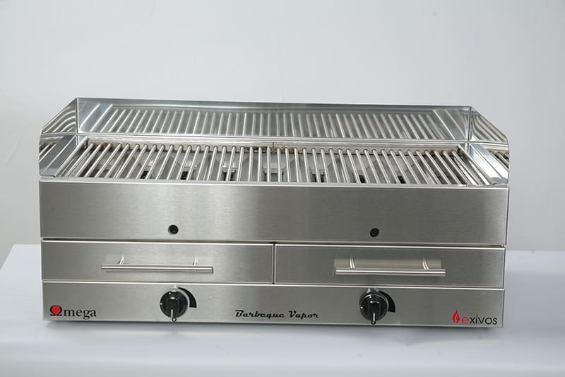 Ψησταριά υγραερίου inox επαγγελματική