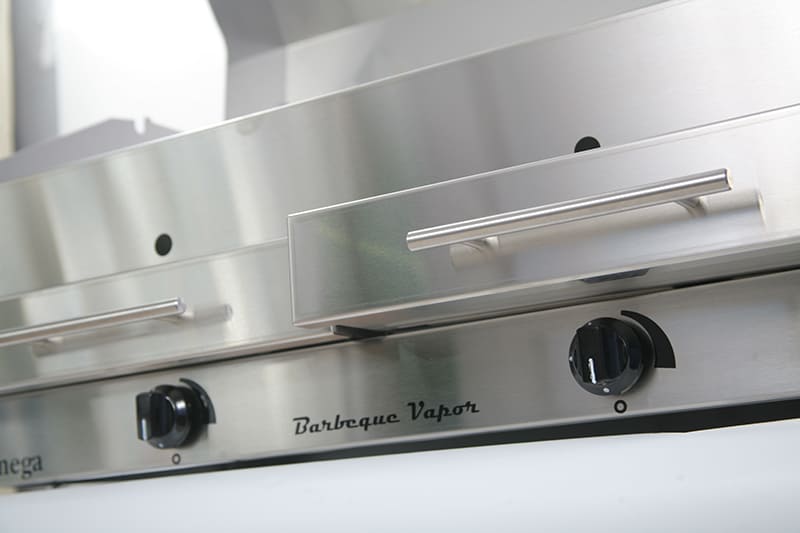 Ψησταριά υγραερίου με ερμάριο