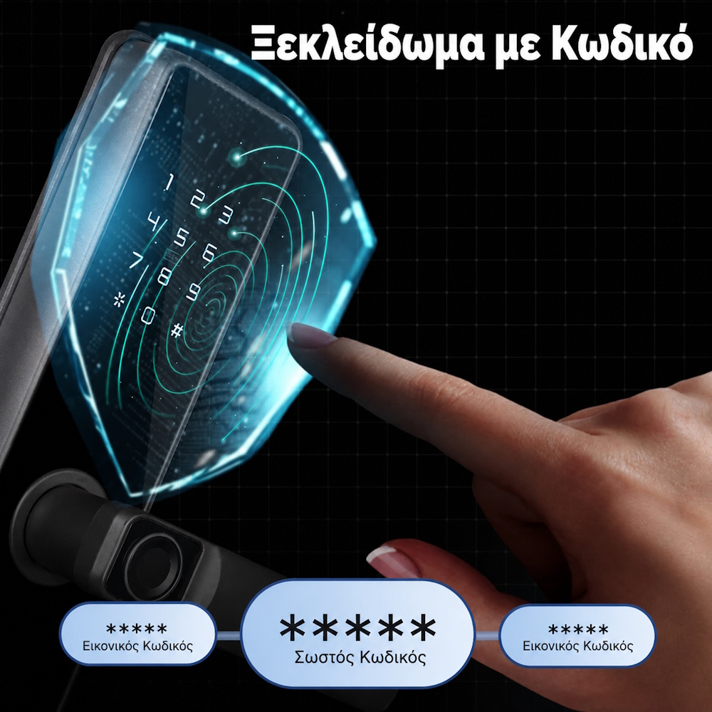 Smart door lock για airbnb