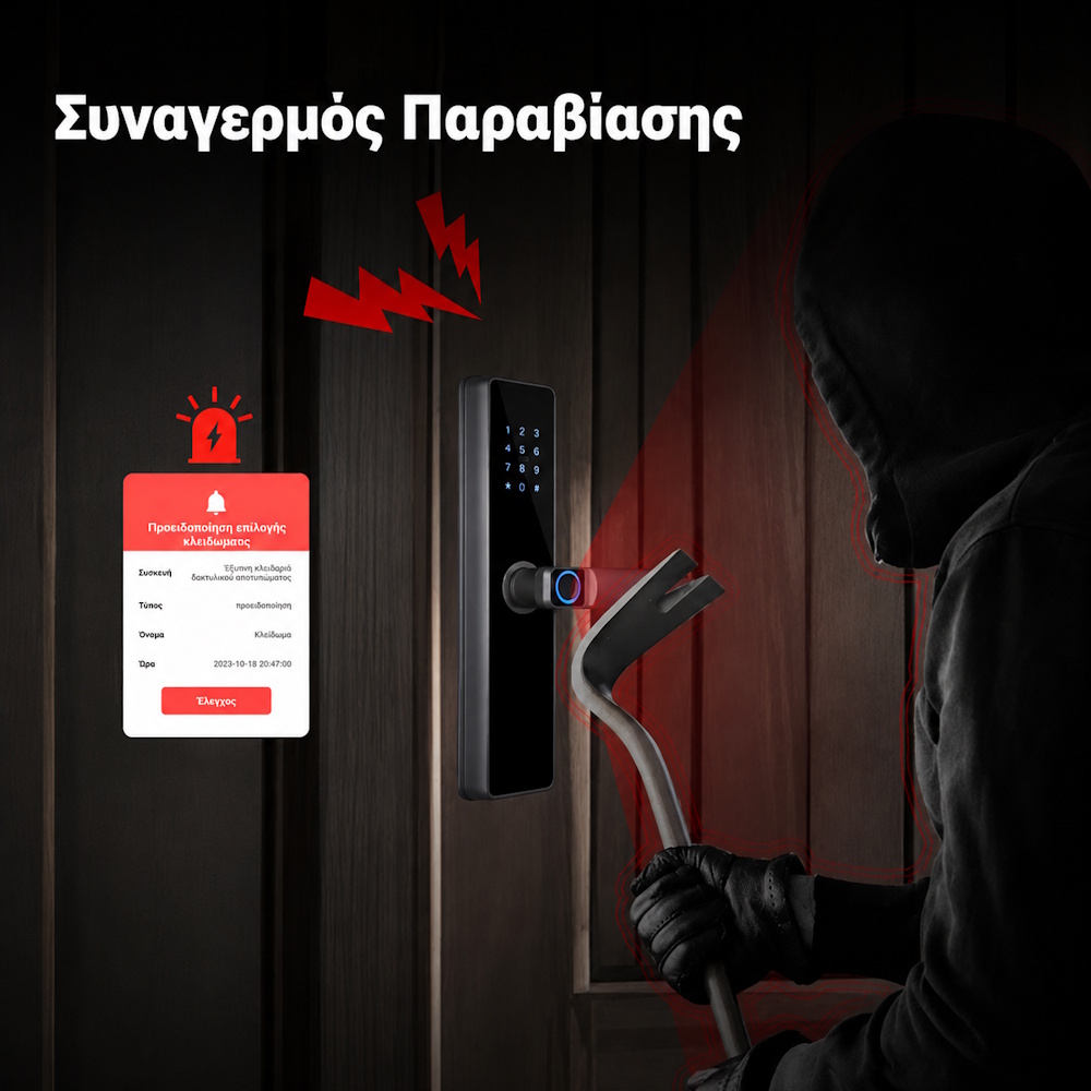 Smart door lock για airbnb