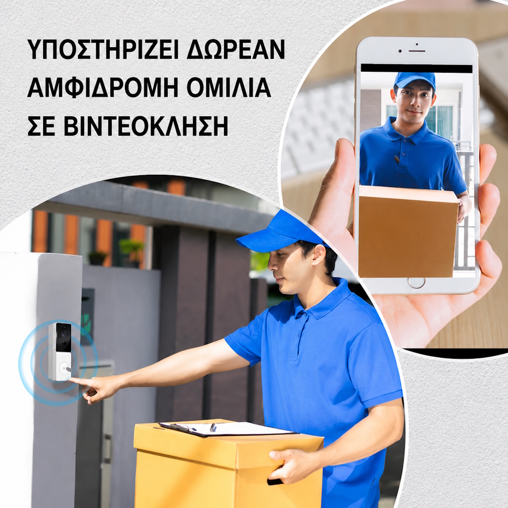 Smart κουδούνι εξώπορτας