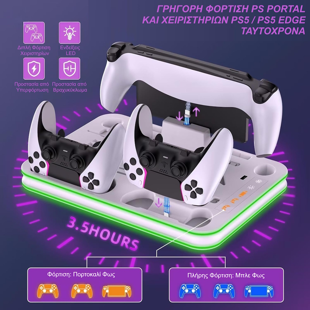 Σταθμός φόρτισης PS5