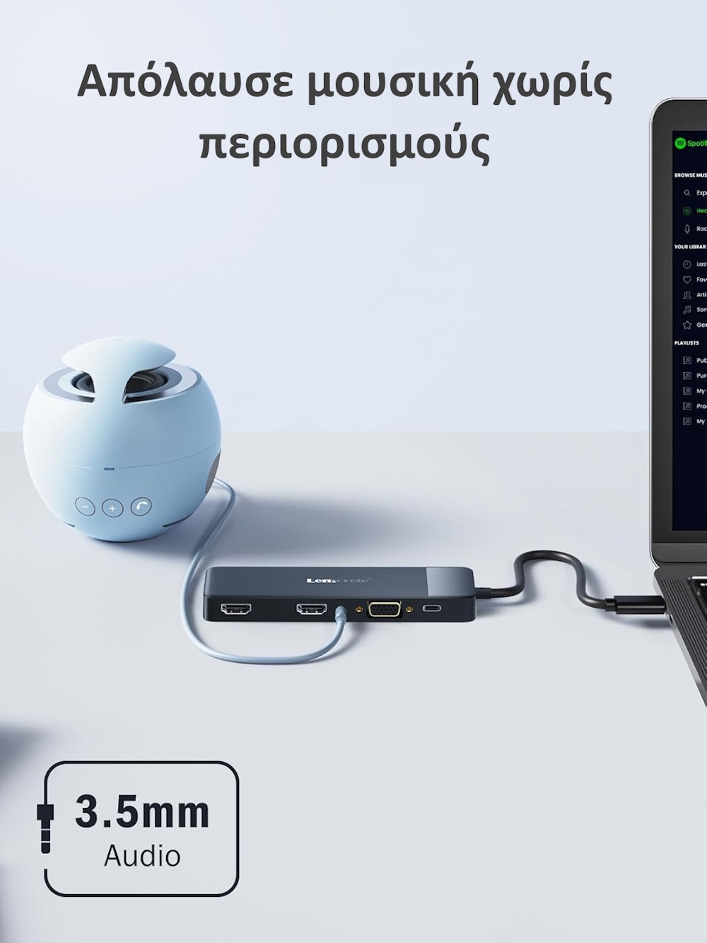USB-C Hub Triple Display 2