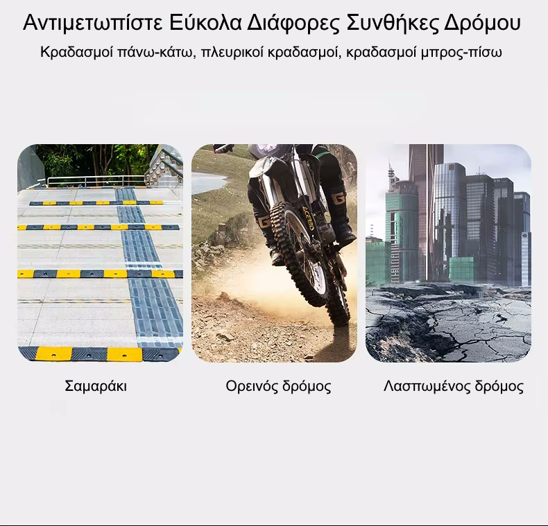 Βάση κινητού μηχανής fast charge