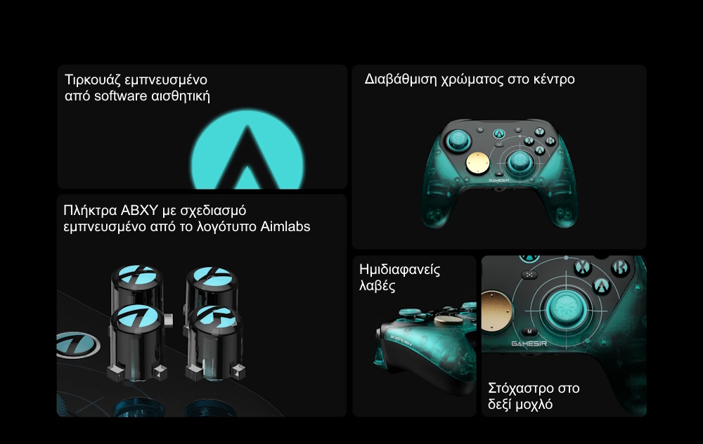 Wireless esports controller για pc