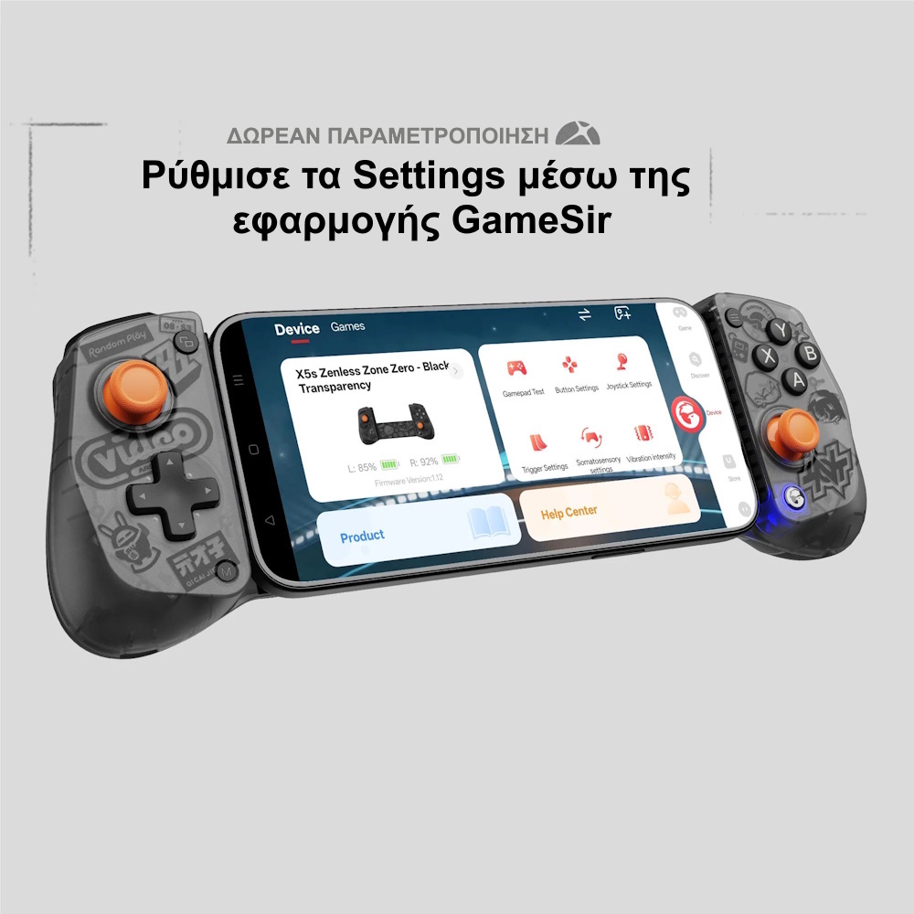 Χειριστήριο κινητού GameSir X5s Zenless Zone Zero