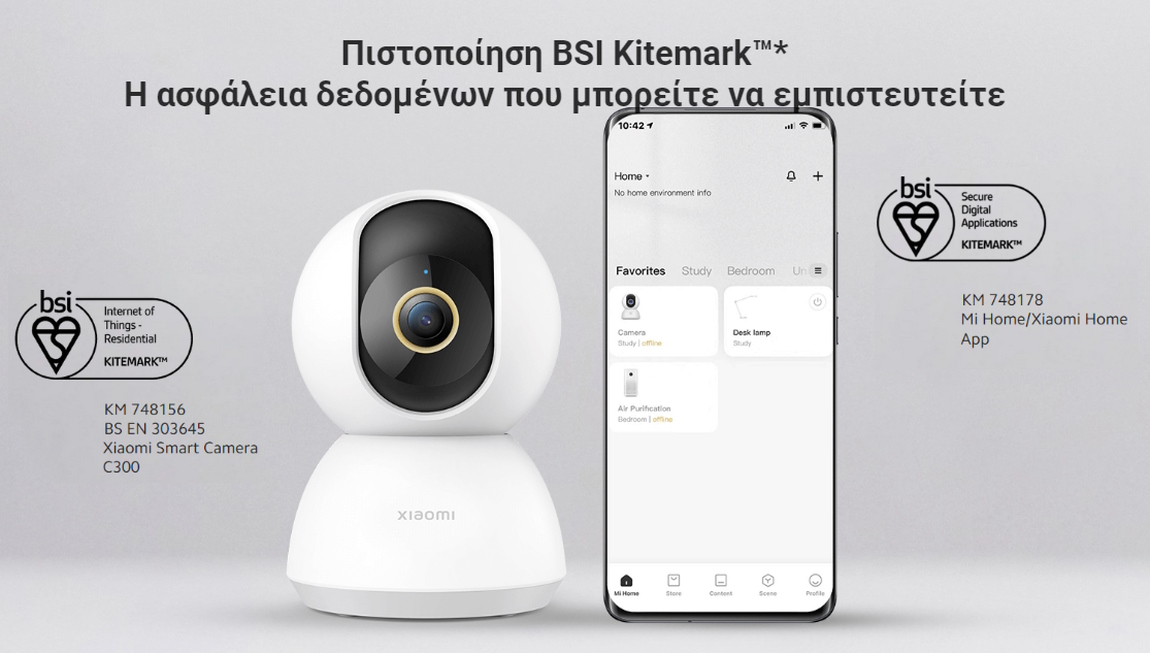 Xiaomi C300 πιστοποίηση ασφάλειας δεδομένων